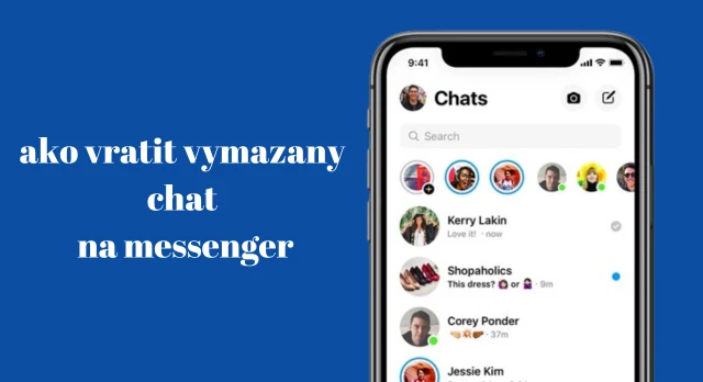 ako vratit vymazané spravy na messenger