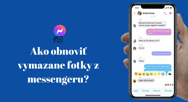 Ako obnoviť vymazane fotky z messengeru