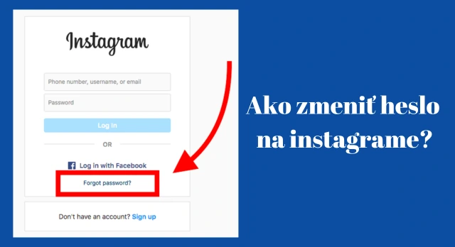 ako zmeniť heslo na instagrame