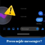 preco nejde messenger