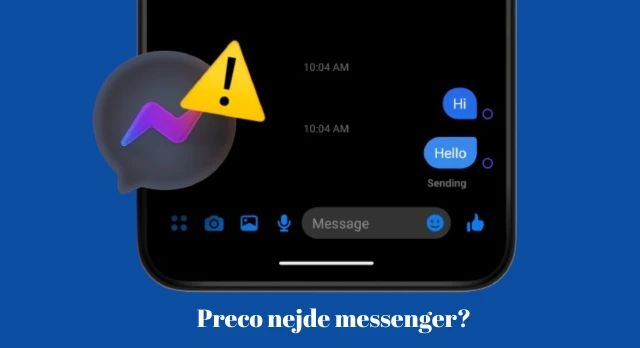 preco nejde messenger